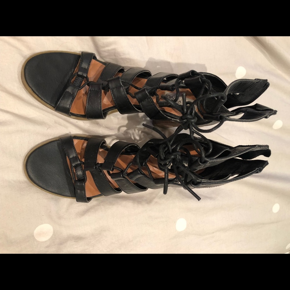 Steve Madden lace up heels sz 8.5
